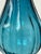 Early 21st Century Italian Hand Blown Blue Vessel With Stopper For Sale - Image 5 of 12