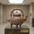 This imposing, sculptural clay vessel captivates with its striking archaic design, which is strongly inspired by the...