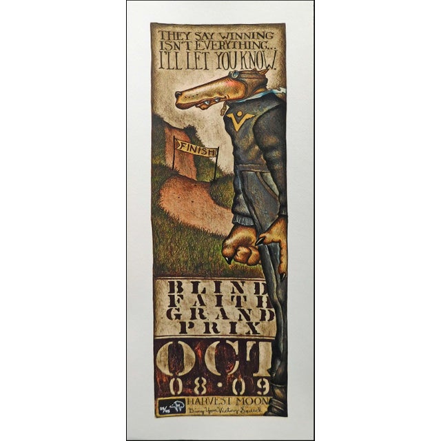 Markus Pierson "Blind Faith Suite-Man & Woman" Hand Signed Limited Ed. Fine Art For Sale - Image 4 of 10