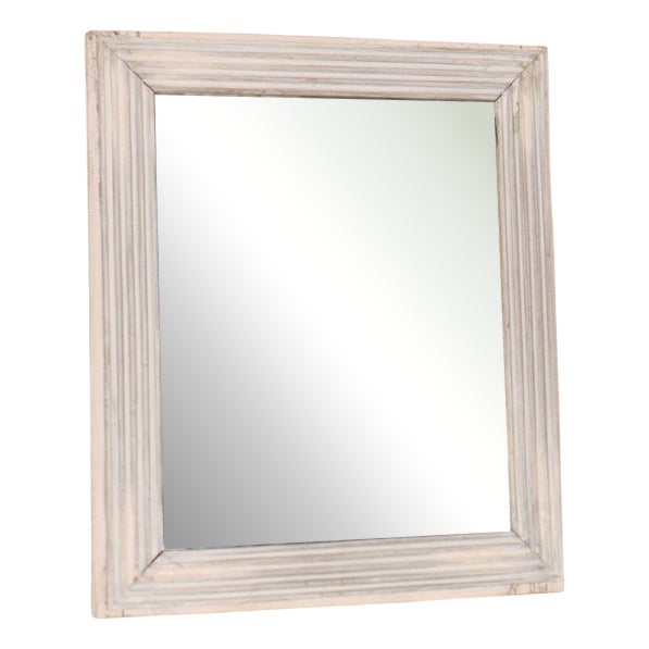 French Painted Dressing Mirror, 1890s For Sale