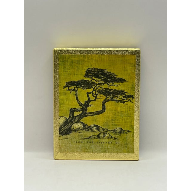Vintage Seaside Tree Bookplates For Sale - Image 4 of 9