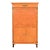 Baker Furniture French Empire Neoclassical Burl Wood Abattant Bar Cabinet, Circa 1980s For Sale
