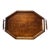 Antique English Oak Octagonal Tray For Sale