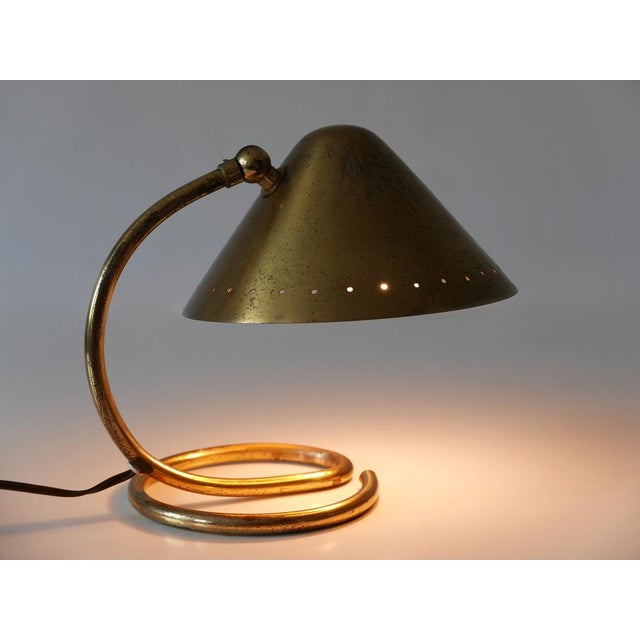 Mid-Century Modern Brass Wall Light, Sweden, 1950s For Sale - Image 4 of 18