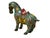 Vintage Chinese Turquoise Blue Flower Cloisonné Enamel Horse Statue For Sale - Image 4 of 13