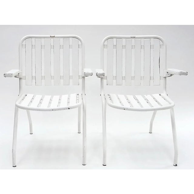 Bauhaus Set of Foldable Garden Armchairs from HEM, 1960s For Sale - Image 3 of 18