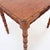 French Faux Bamboo Desk in Pine For Sale - Image 5 of 13