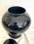 Large Navy Blue Ceramic Ginger Jar For Sale - Image 4 of 5