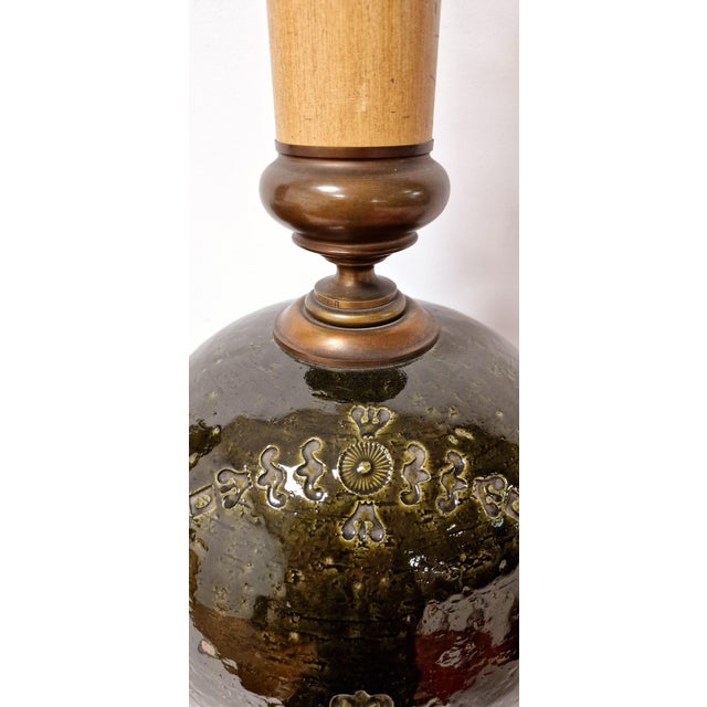 Brown Table Lamp from Bitossi, 1960s For Sale - Image 8 of 14