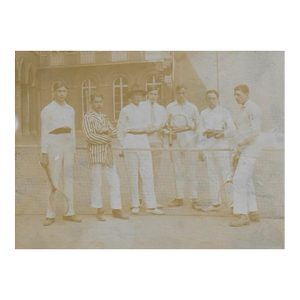Antique Tennis Team Photograph