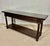 Large Spanish Walnut Rustic Console with Three Drawers and Lower Shelf, 1930s For Sale - Image 11 of 15