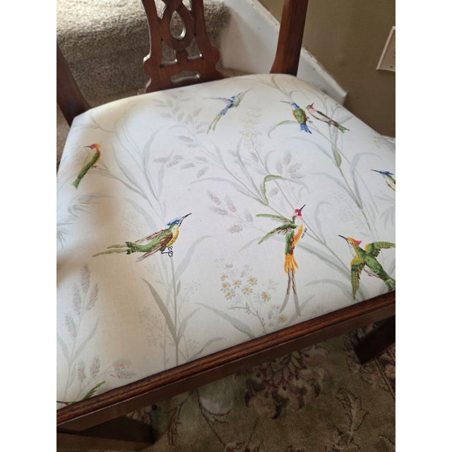 Vintage Baker Historic Charleston Chippendale Arm Chairs - A Pair For Sale - Image 10 of 13