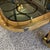 Metal Vintage Brass and Smoked Glass Rolling Bar Cart For Sale - Image 7 of 10
