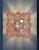 Rose Murano Ceiling Chandelier – 32 Rose/Pink Grit Drop Shape Glass For Sale - Image 8 of 11