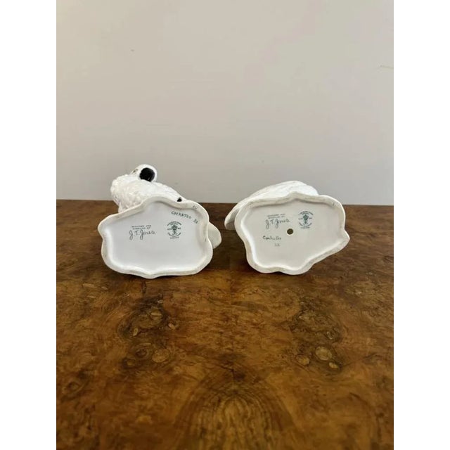 Mid-Century Cockatoos by T.J. Jones, 1950s, Set of 2 For Sale - Image 6 of 7