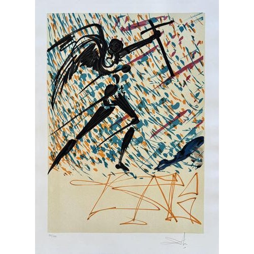 Salvador Dali, Mystical Exaltation, 1974, Lithograph For Sale - Image 7 of 7