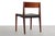 1960s Set of 4 Cado "Pia' Danish Modern Dining Chairs in Black For Sale - Image 5 of 8