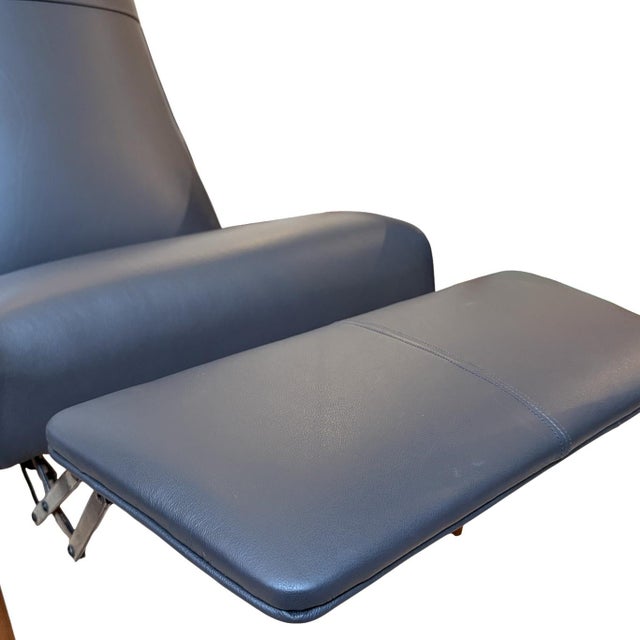 1960s Attributed to Milo Baughman Recliner 74 for Thayer Coggin With New Leather Upholstery For Sale - Image 14 of 17