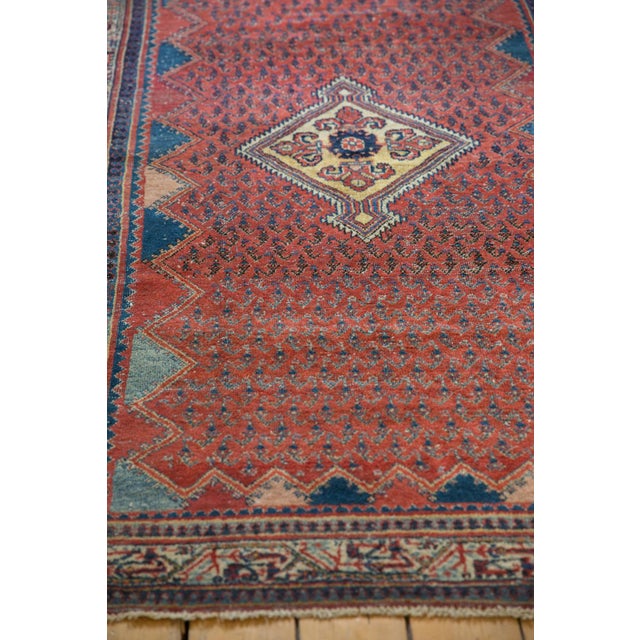 Red Vintage Serbend Rug - 4'3" x 7' For Sale - Image 8 of 12