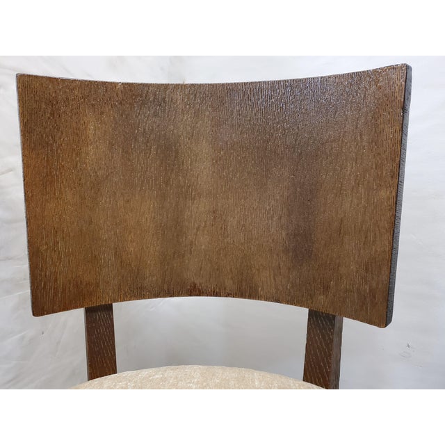 Early 20th Century Set of Four Belgian Constructivist Dining/Side Chairs Attributed to De Coene Frères "Teniers No. 904 For Sale - Image 11 of 18