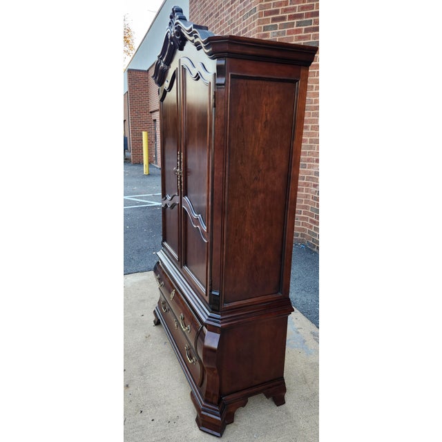 1990s 1990s Clothing Armoire "Cardella" From Century Furniture For Sale - Image 5 of 14