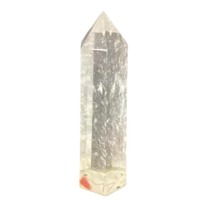 Clear Crystal Quartz Obelisk, 13.5 Inches Tall