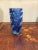Mid-Century Modern Vase in Blue Murano Glass For Sale - Image 4 of 10