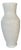 1960s Large White Relief Statement Vase by Dümler & Breiden Germany For Sale