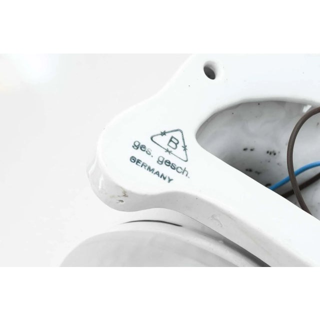 Bauhaus Porcelain Wall Lamp, Germany, 1920s For Sale - Image 14 of 15