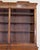 Brown Italian 19th Century Walnut Bookcase with Architectural Design For Sale - Image 8 of 13