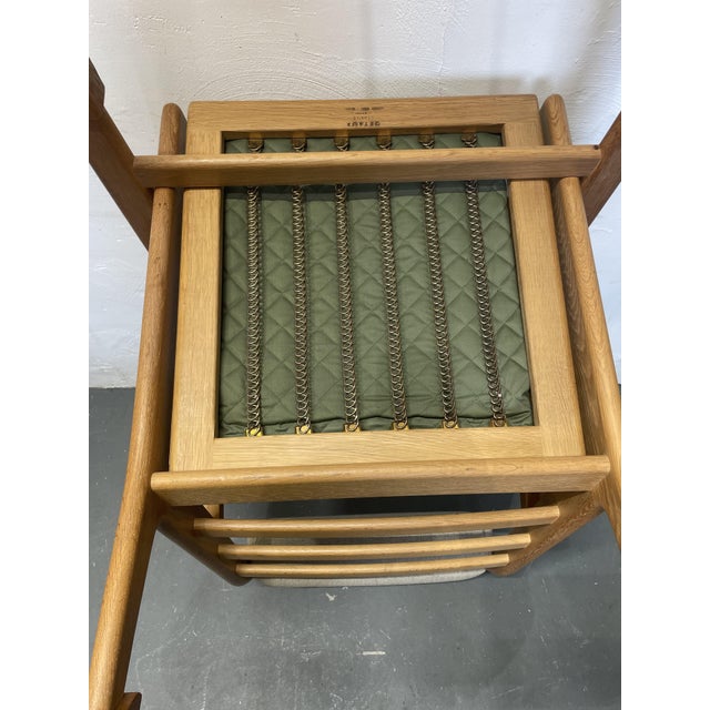 Set of Model GE290 Lounge Chair and Ottoman in Oak by Hans Wegner for Getama Gedsted, Denmark, 1960s For Sale - Image 13 of 18