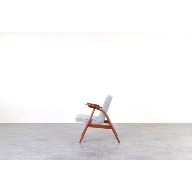 Mid-Century Modern Polish Lounge Chair, 1960s For Sale - Image 4 of 12