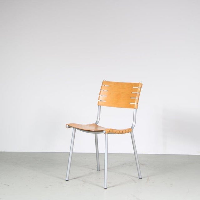 Vintage Dining Chairs by Ruud Jan Kokke for Harvink, 1980s, Set of 4 For Sale - Image 4 of 15