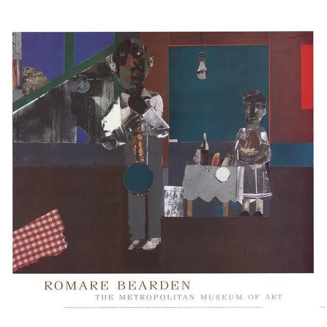Artist: Romare Bearden Title: The Woodshed Year: 1981 Signed: No Medium: Offset Lithograph Paper Size: 30 x 34 inches (...