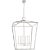 Chapman & Myers for Visual Comfort Signature Darlana XXL Lantern in Polished Nickel For Sale