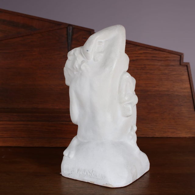 Mother with Child Sculpture by Frans Werner for Goedewaagen, Netherlands, 1924 For Sale - Image 5 of 13