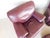 Chateau d'Ax Italian Leather Club Chairs & Ottoman For Sale In Philadelphia - Image 6 of 11