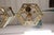 Gilt Metal and Glass Lanterns, 1990s, Set of 2 For Sale - Image 6 of 15