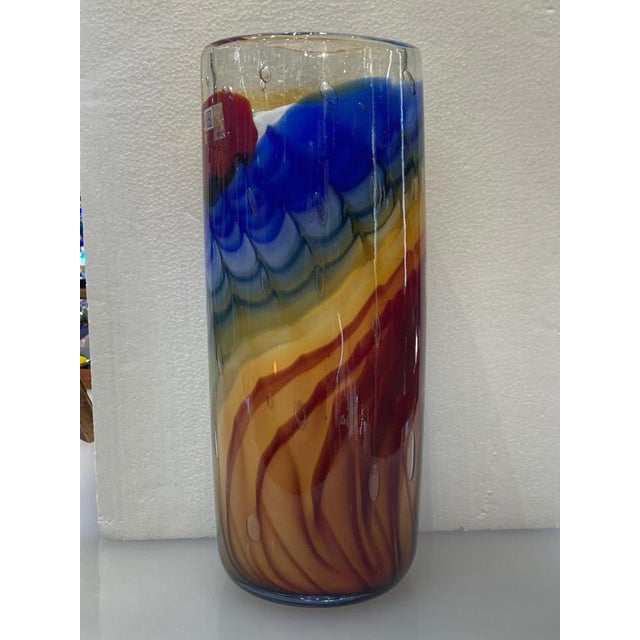 Feather Collection Vase by Enrico Camozzo For Sale - Image 3 of 9