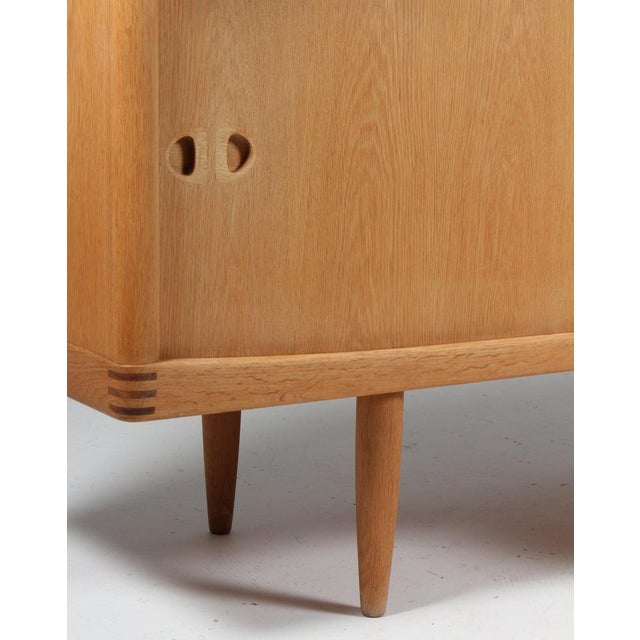 Mid-Century Scandinavian Oak Sideboard by Henry Walther Klein for Bramin, 1950s For Sale - Image 12 of 13