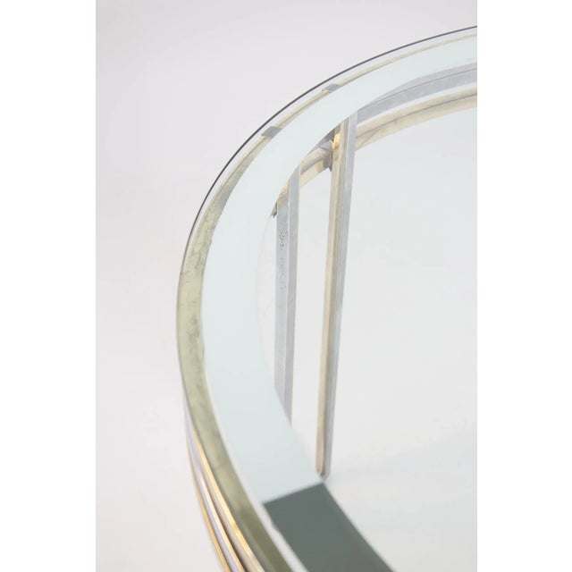 Italian Dining Table in Steel, 1970 For Sale - Image 4 of 13