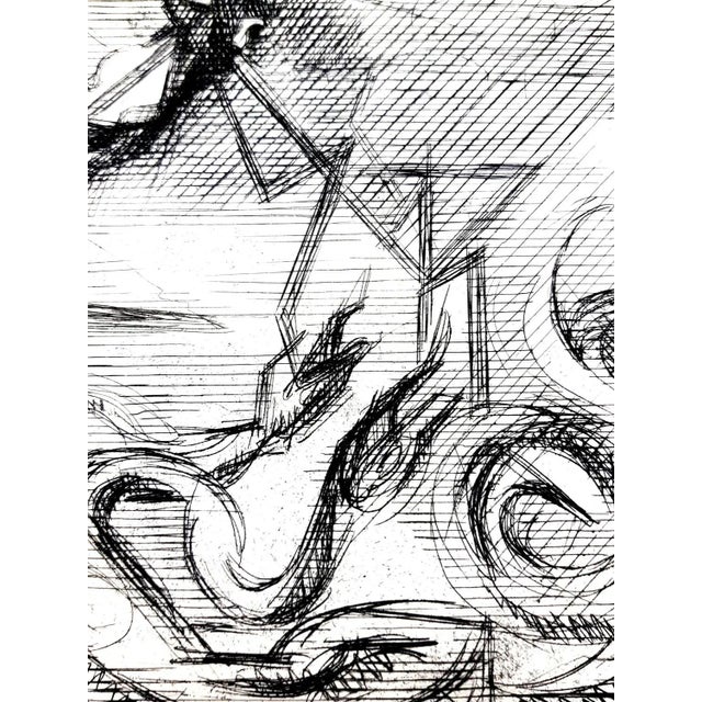 Jacques Villon - Surreal Cubism - Original Etching 1946 For Sale - Image 6 of 10
