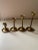 Vintage Mid 20th Century Brass Candlesticks, Set of 4 For Sale - Image 11 of 11