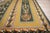 1980s 9x12 Vintage Aubusson Flat Weave Wool Rug, Green and Gold Empire Medallion For Sale - Image 5 of 15