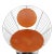 1980s Wire Cone Chair Set with Brown Patinated Leather by Verner Panton for Fritz Hansen, 1980s, Set of 3 For Sale - Image 5 of 8