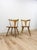 Mid-Century Modern Modern MCM Style Windsor Chair Pair Mortise Tenon Joinery Dining Accent For Sale - Image 3 of 13