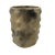 Contemporary Sejnane Cylindrical Clay Bumpy Vessel - Light Medium For Sale - Image 3 of 5