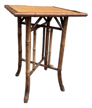 19th Century English Bamboo Table