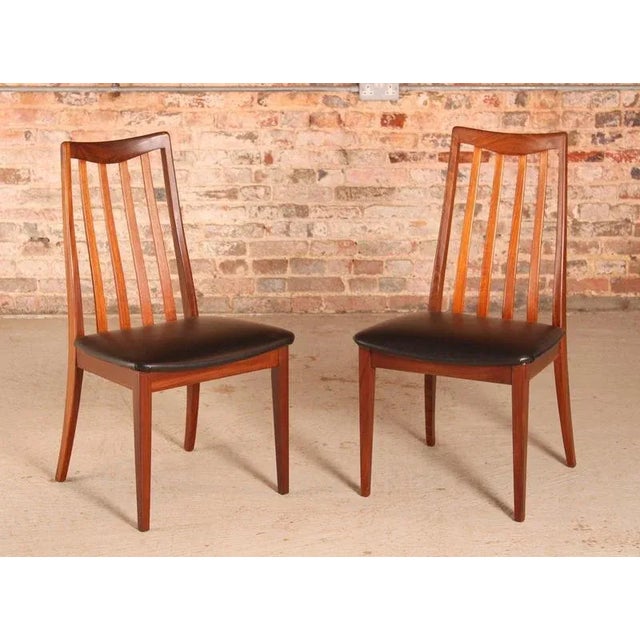 Mid-Century Modern Mid-Century Modern Fresco Dining Chairs in Teak from G-Plan, 1970, Set of 4 For Sale - Image 3 of 11