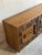 Wood Lane Oak Credenza Brutalist Wooden Sideboard Large Storage Mid-Century Modern 1970s For Sale - Image 7 of 10